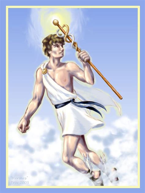 Hermes the god of omens